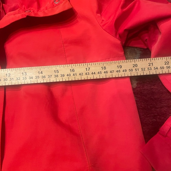 Eileen Fisher Vibrant Red Utility Jacket - Picture 5 of 10